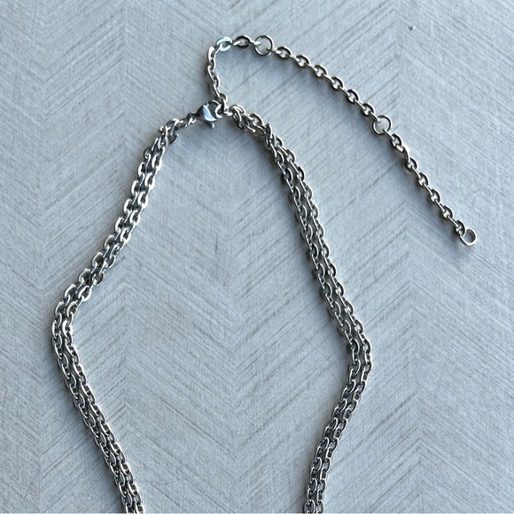 Set ! Handmade maille choker necklace with angel wing + earrings boho valentine - Picture 12 of 14